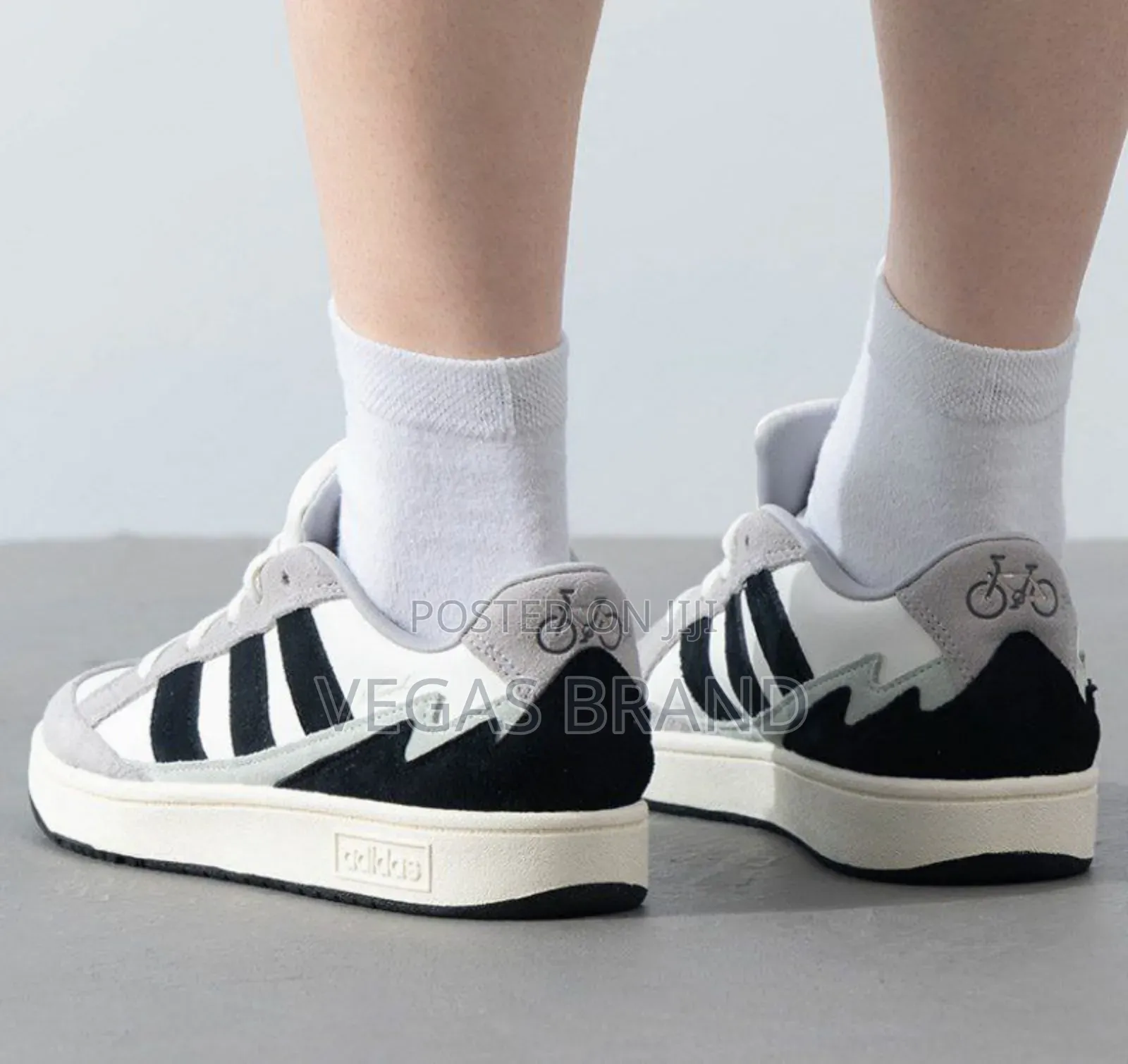 Adidas Versatile Comfortabl Black White Master Quality Shoes