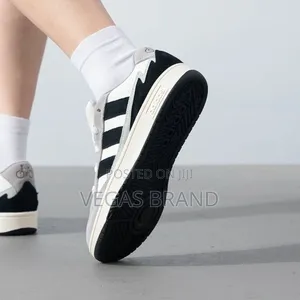 Adidas Versatile Comfortabl Black White Master Quality Shoes