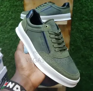 Timberland Sneakers Low Leather Green Master Quality Shoes