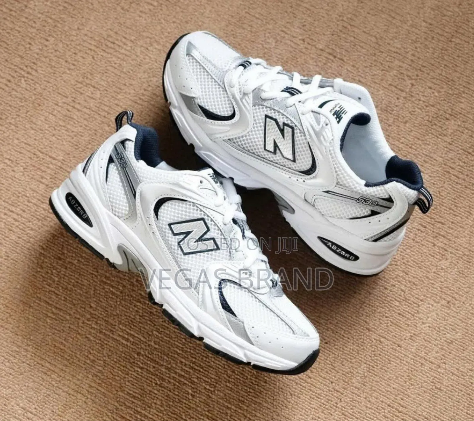 New Balance 530 Sneakers White Silver Master Quality Shoes