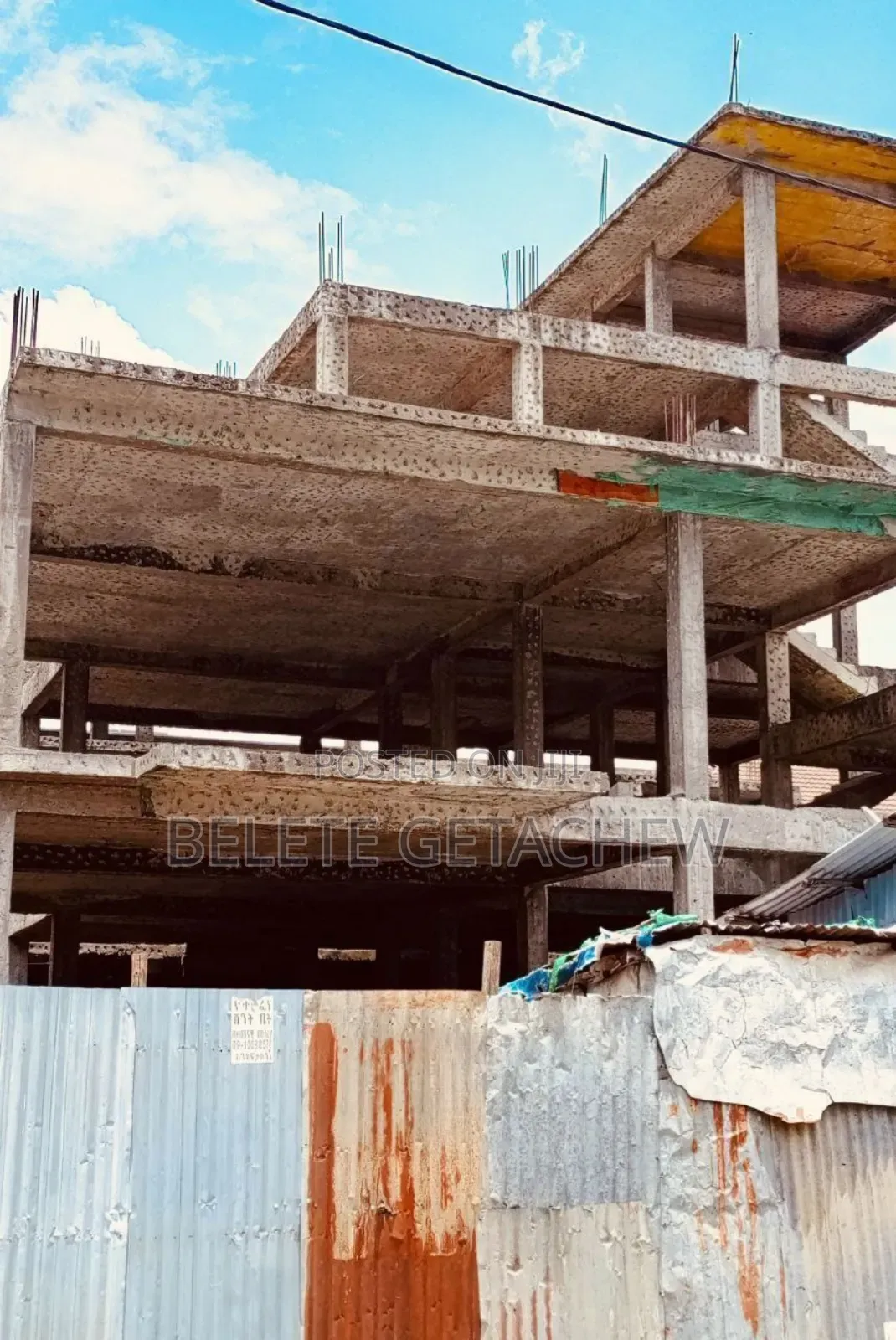 Ayat Zone, G+3 Unfinished House 500sqm