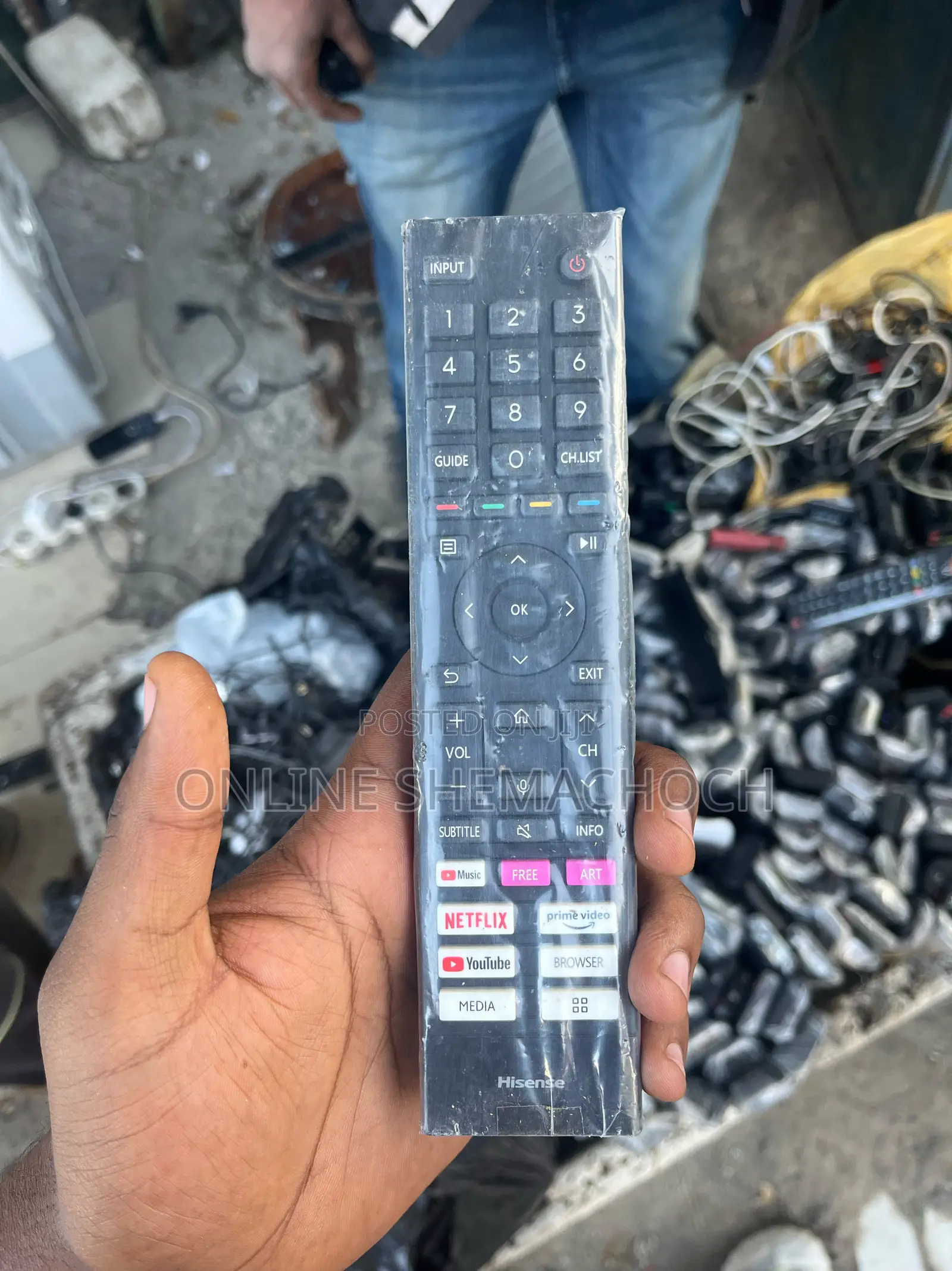 Hisense Tv Remote Controller