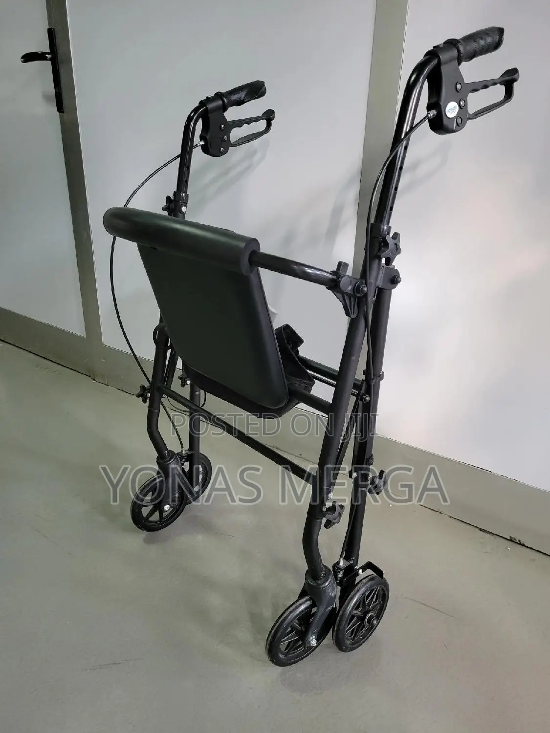 Rollators 4 Wheel With Seat Walker圖lockable Brakes Walker