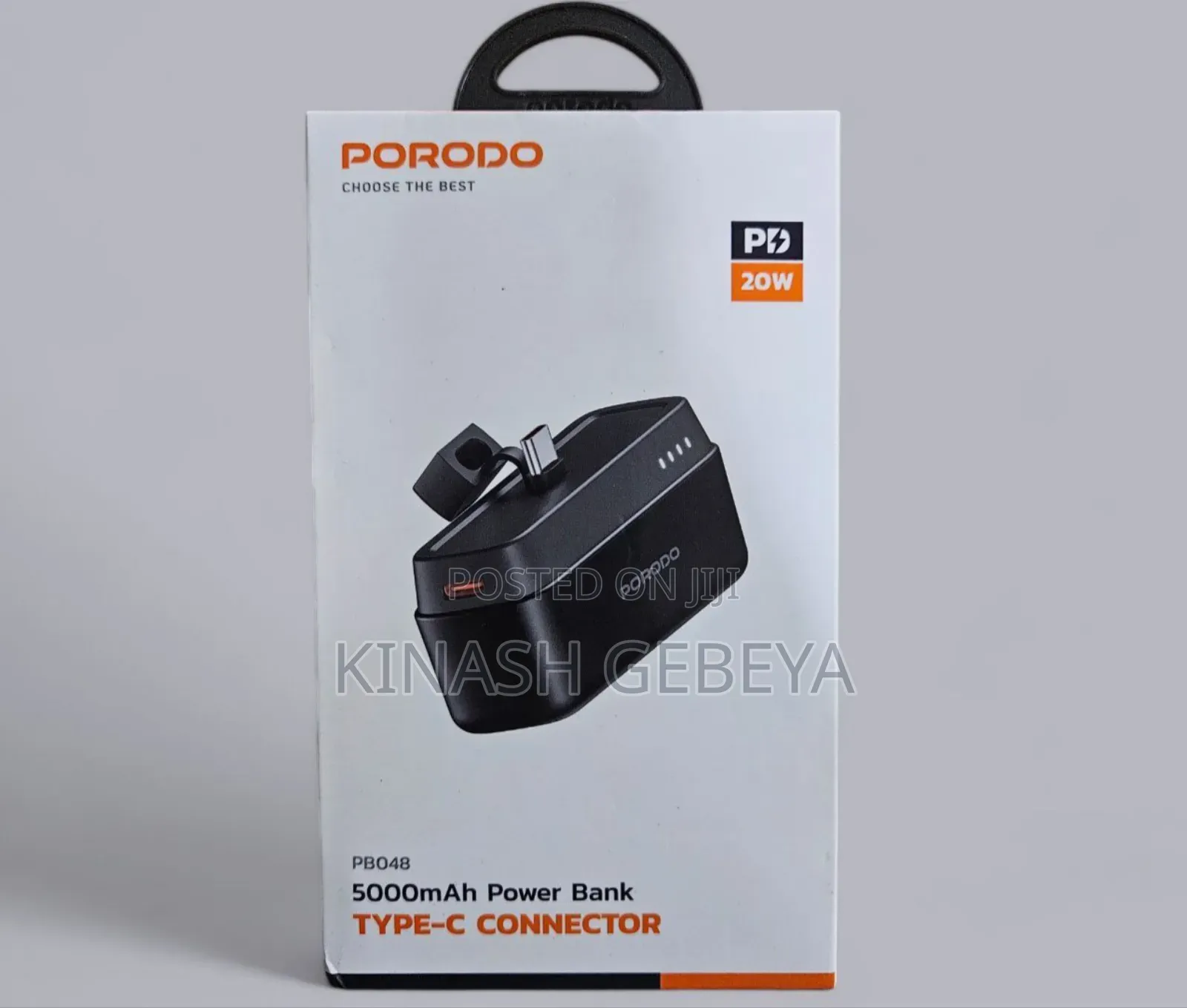 Porodo Mini Pocket Portable Power Bank(5000mah)