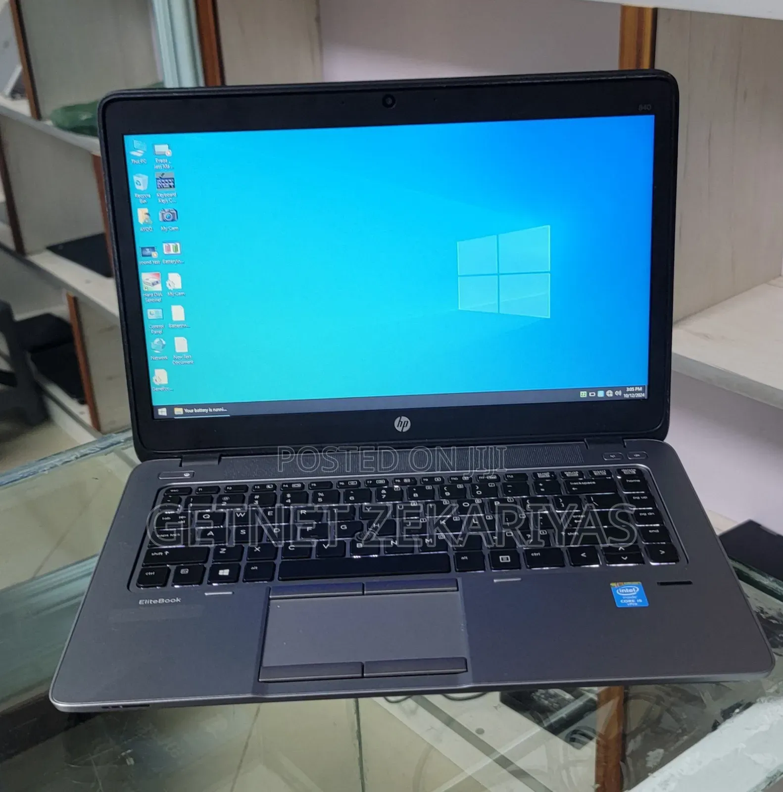 New Laptop HP EliteBook 840 G1 8GB Intel Core I7 HDD 500GB