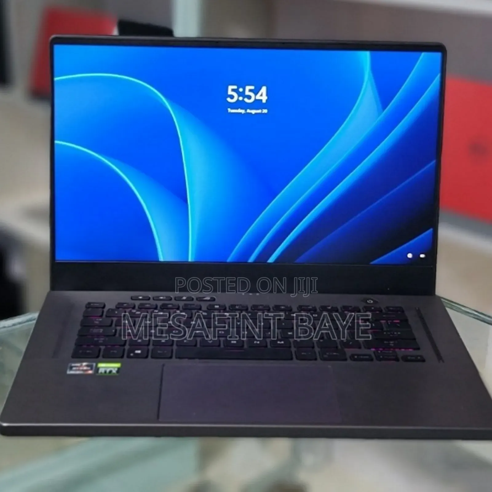 New Laptop Asus ROG Zephyrus G15 16GB AMD Ryzen 9 SSD 1T