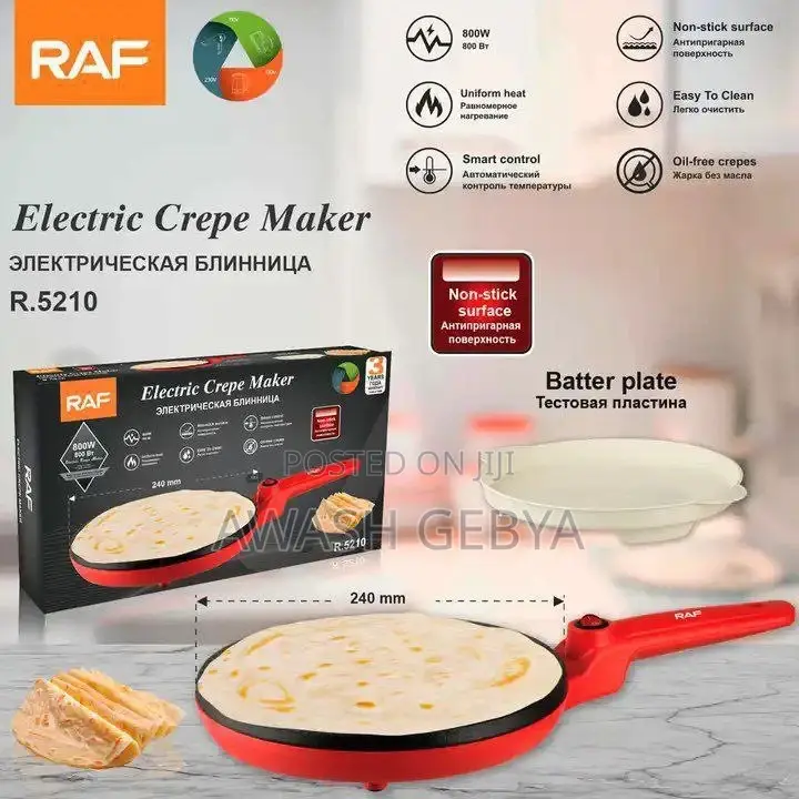 R A F Crepe Maker High Quality