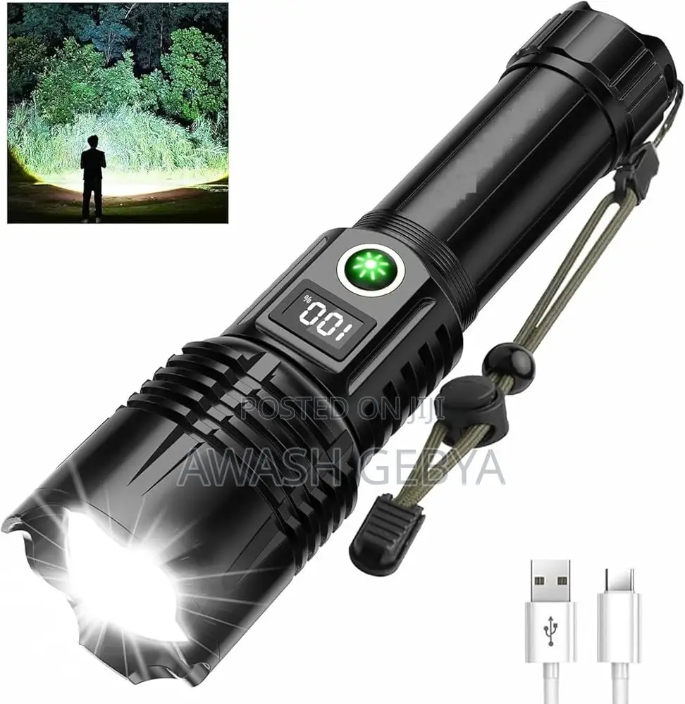 Coba Rechargeable Led Flashlight