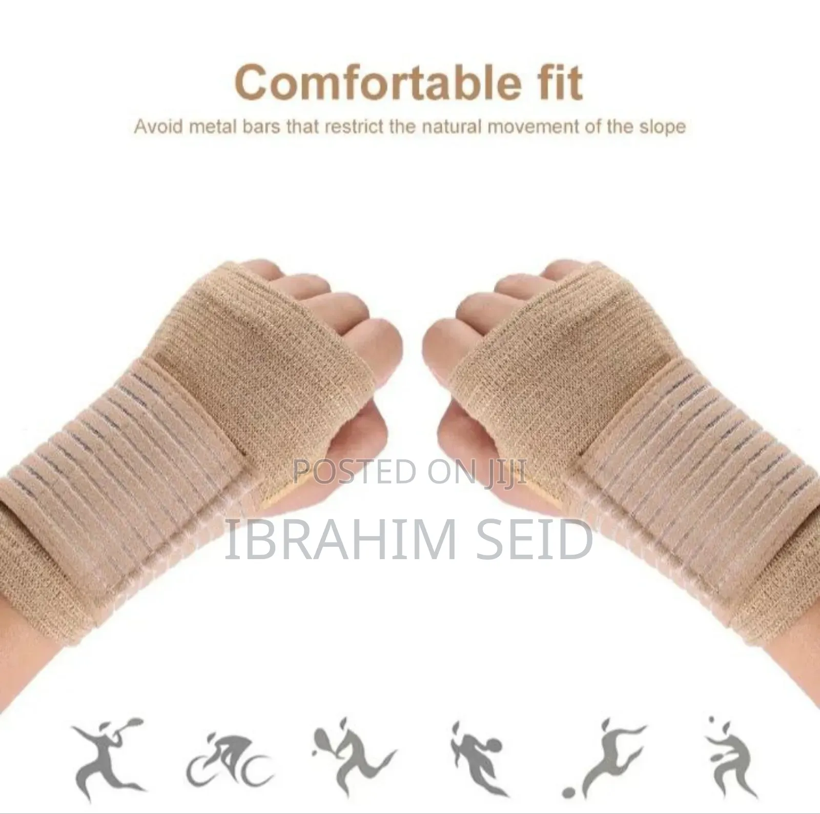 Palm Wrist Sleeve Support's Unique Design