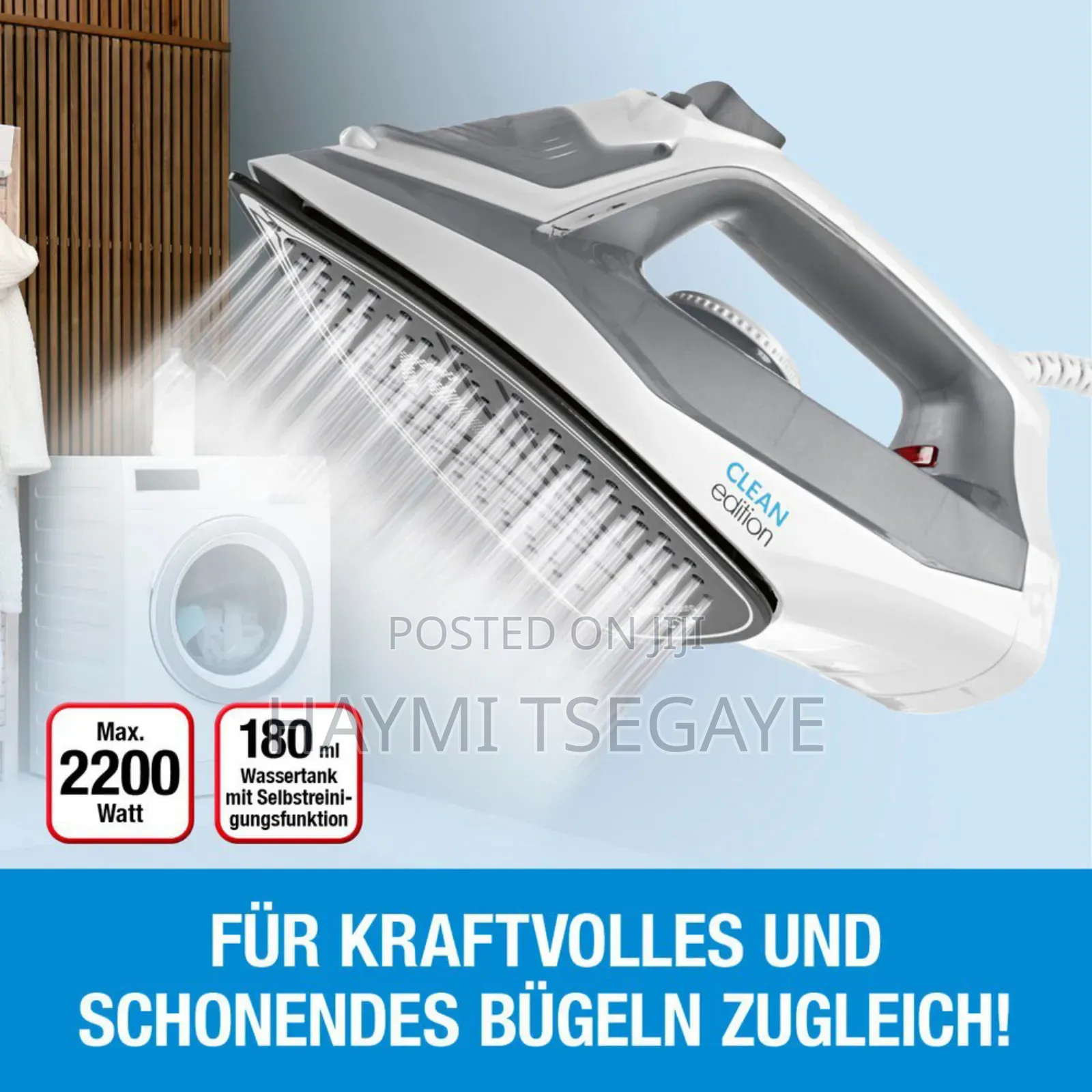 Germany Clean Edition Steam Iron