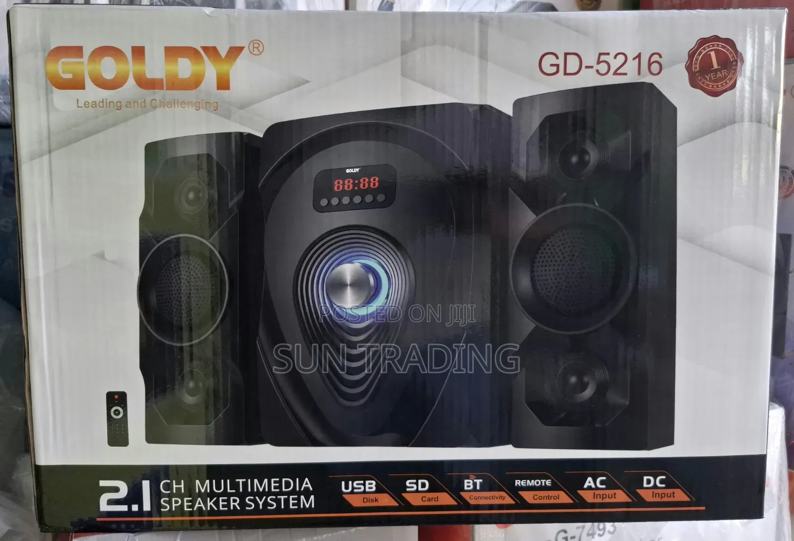 Goldy 2.1ch Multimedia Speakers | 5216