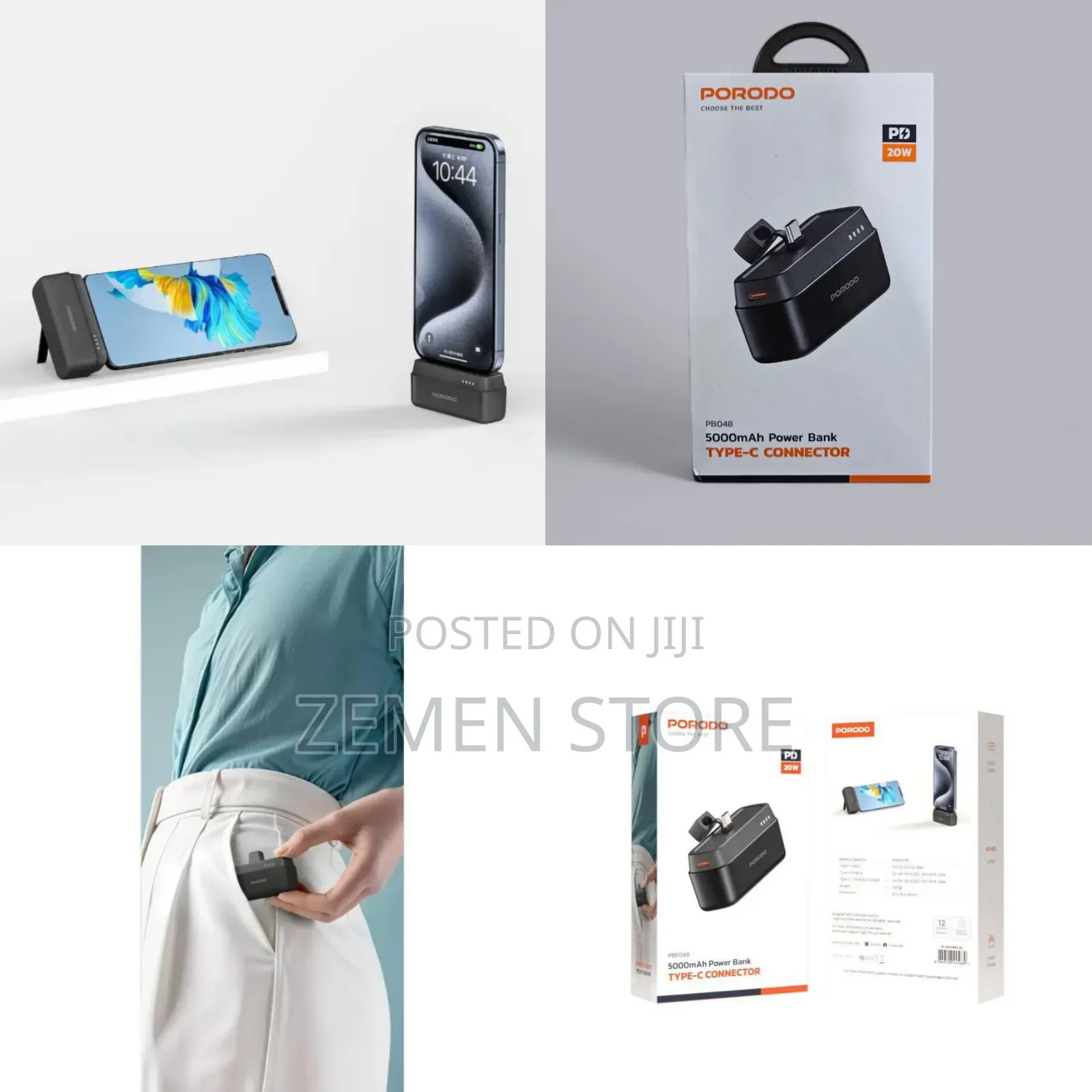 Mini Portable Power Bank 5000mah