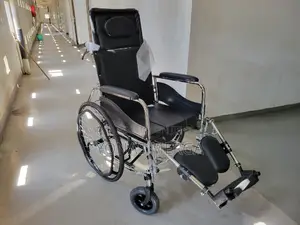 Wheelchair讓toilet Wheelchairs乘with Reclining Backrest