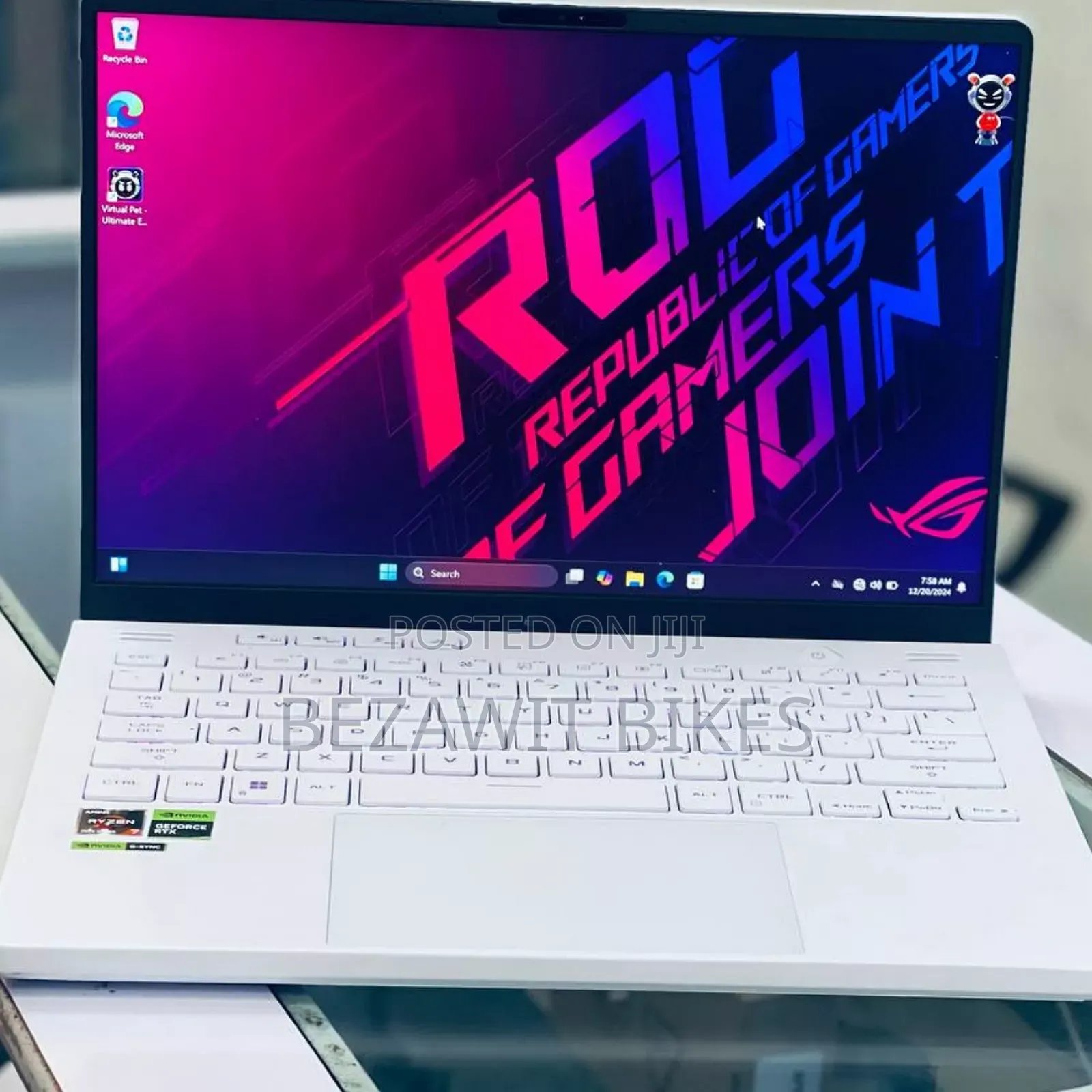 New Laptop Asus ROG Zephyrus G14 16GB AMD Ryzen 7 SSD 512GB