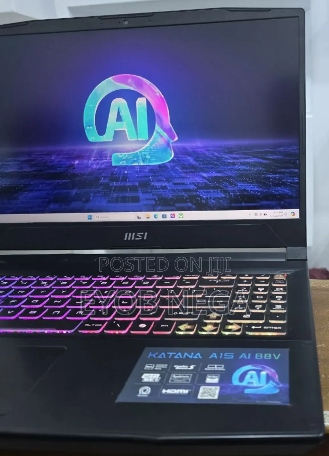 New Laptop MSI Katana GF66 16GB AMD Ryzen 7 SSD 1T