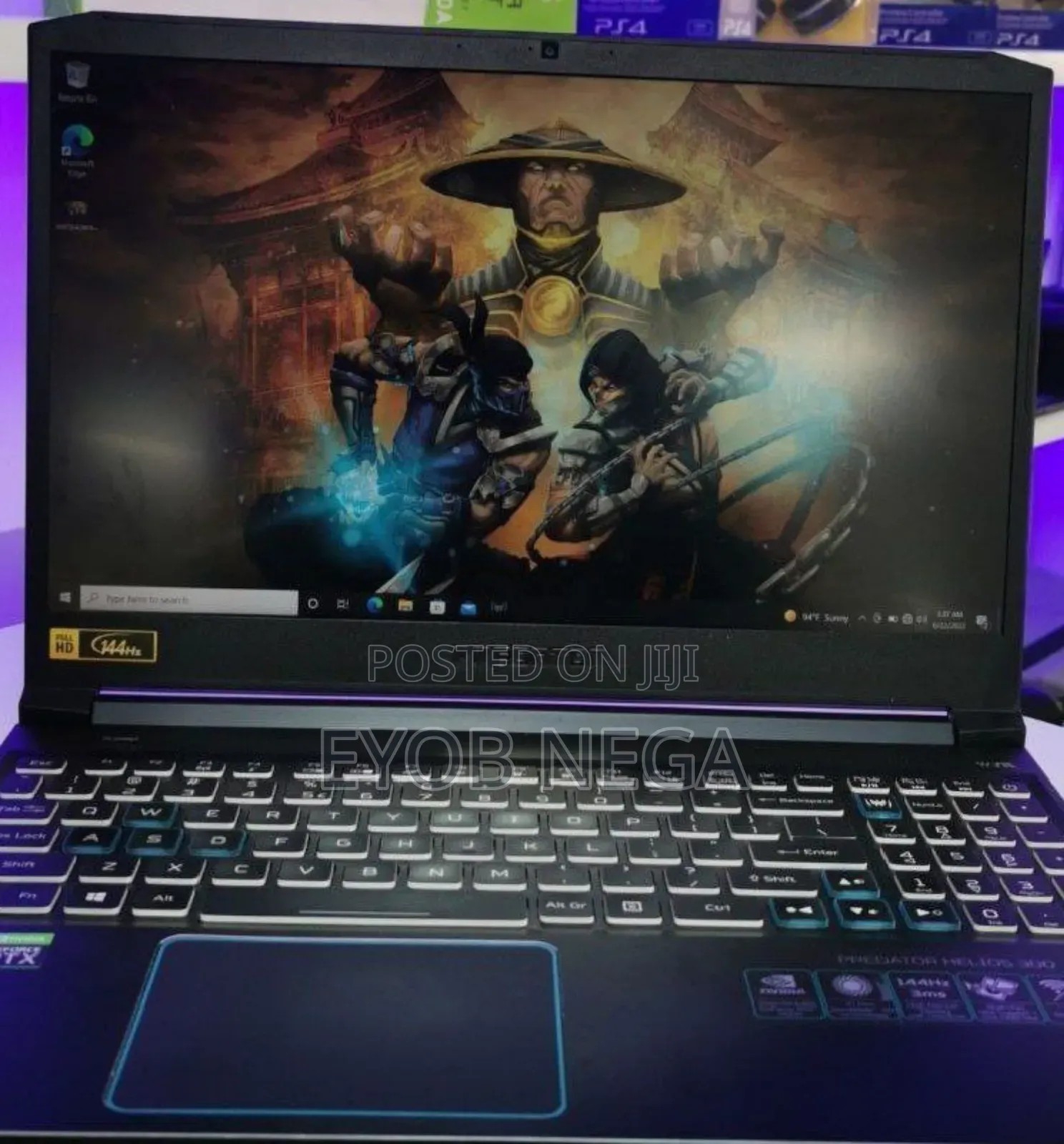 New Laptop Acer Predator Helios 300 16GB Intel Core I7 SSD 512GB