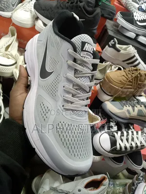 Photo - Nike Gray Sneakers High Quality Shoes for You