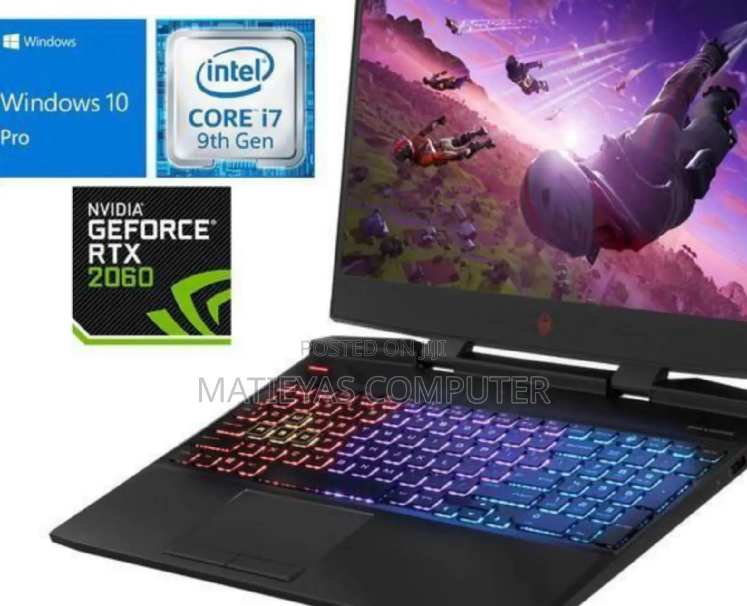 New Laptop HP Omen 17 16GB Intel Core I7 SSD 1T