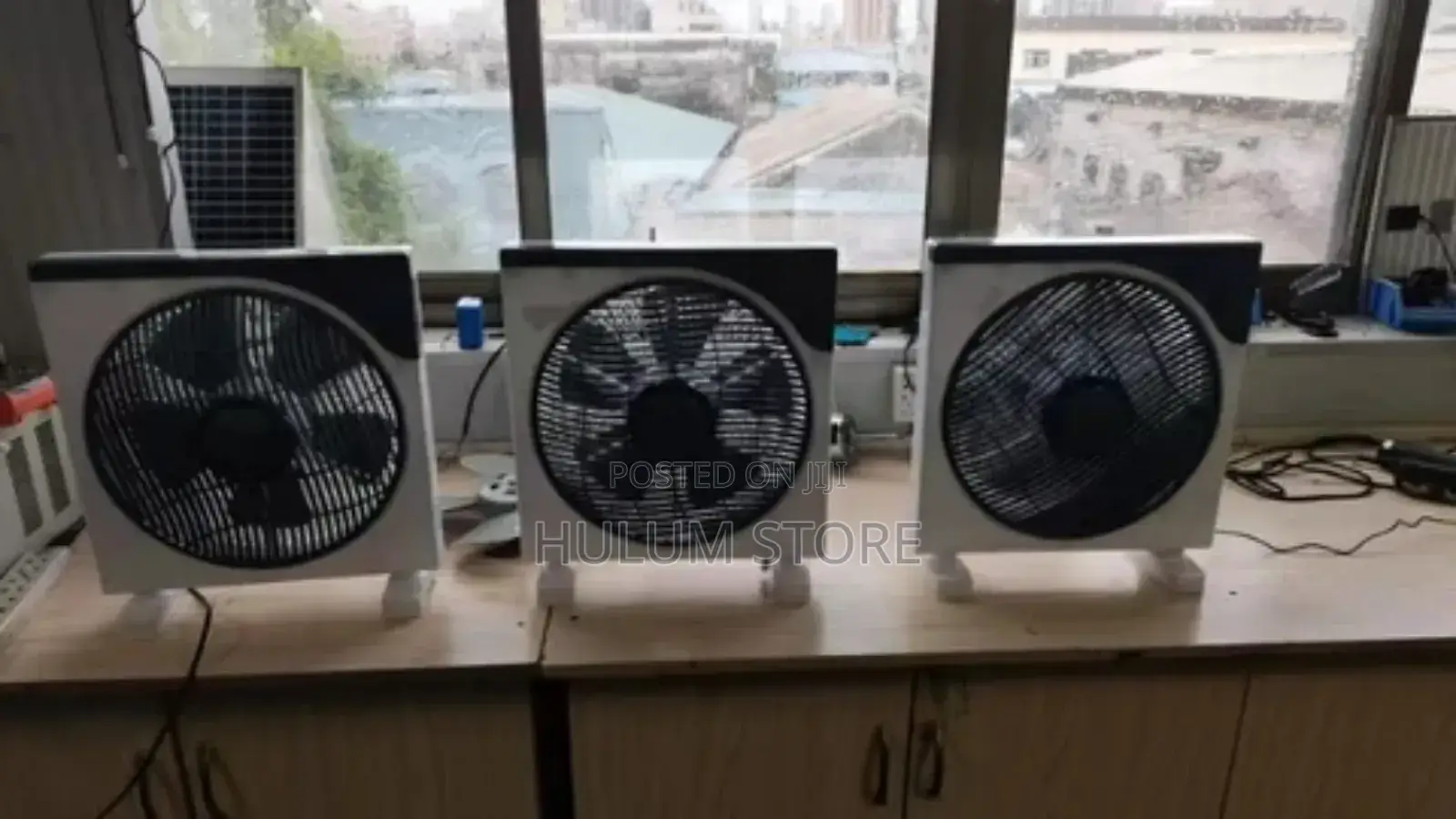 Box Desk Fan