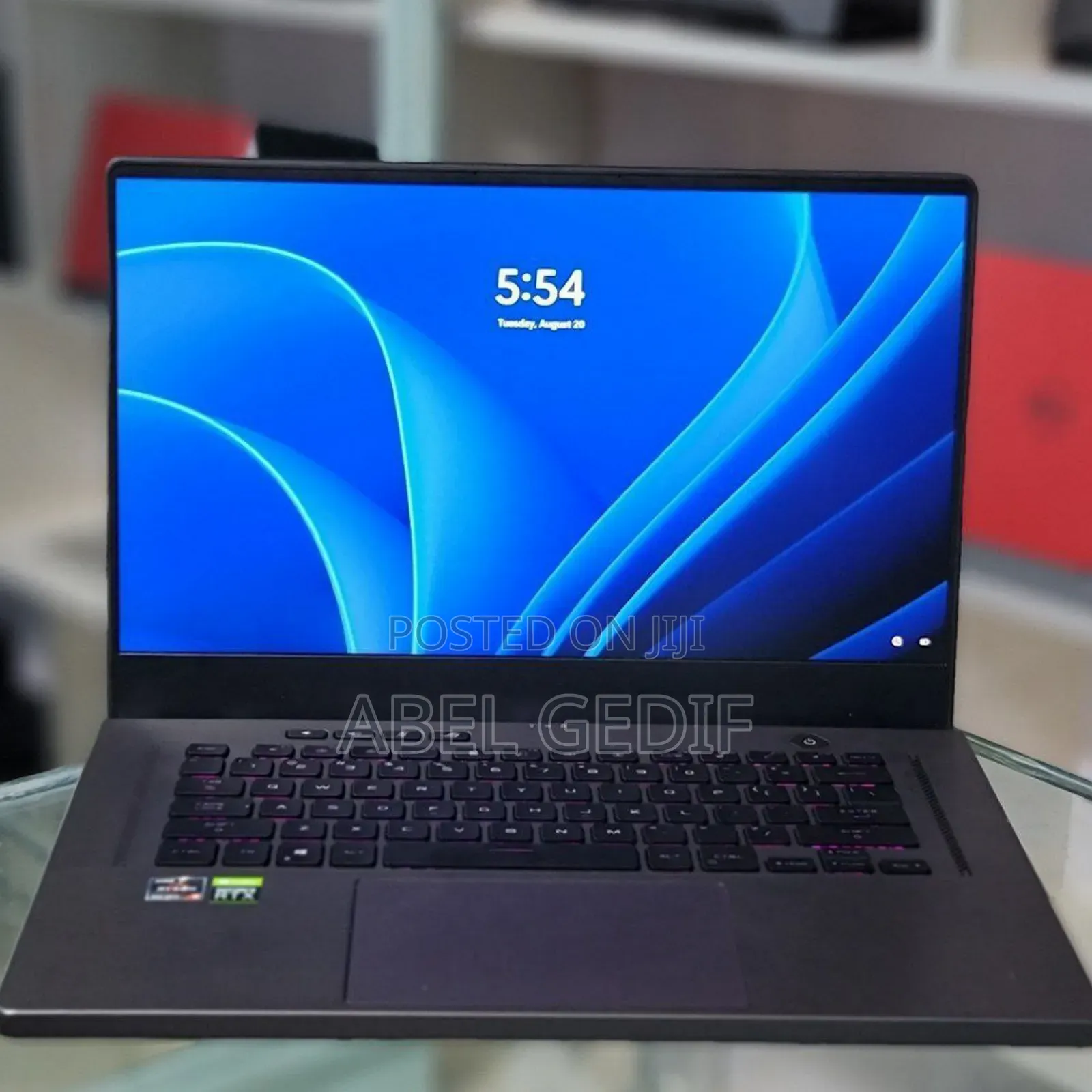 New Laptop Asus ROG Zephyrus G15 16GB AMD Ryzen 9 SSD 1T