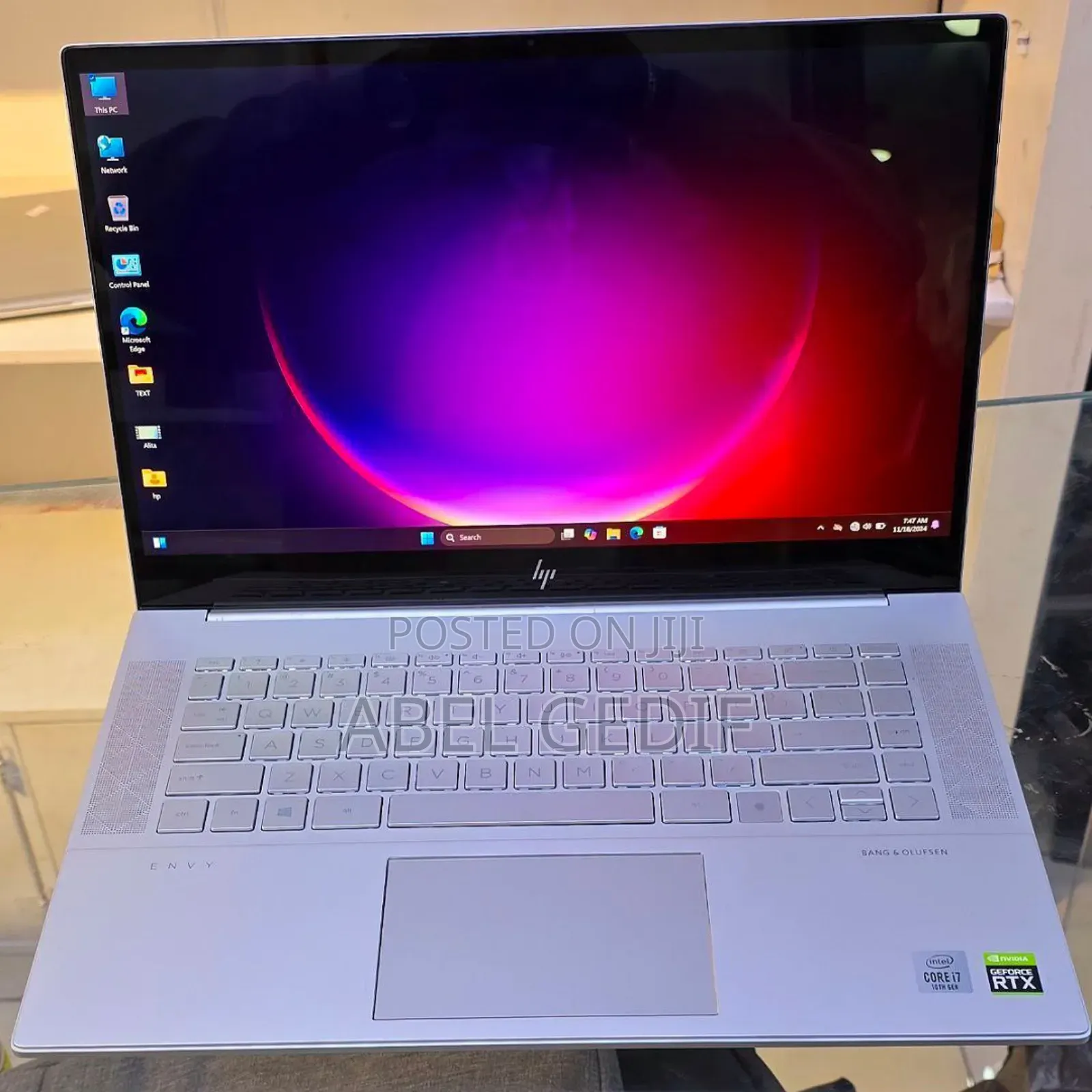 New Laptop HP Envy 15 16GB Intel Core I7 SSD 512GB