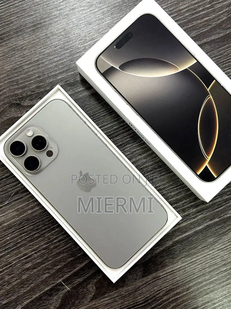 New Apple iPhone 16 Pro Max 256 GB Gray