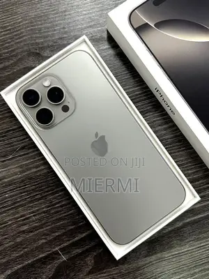 New Apple iPhone 16 Pro Max 256 GB Gray