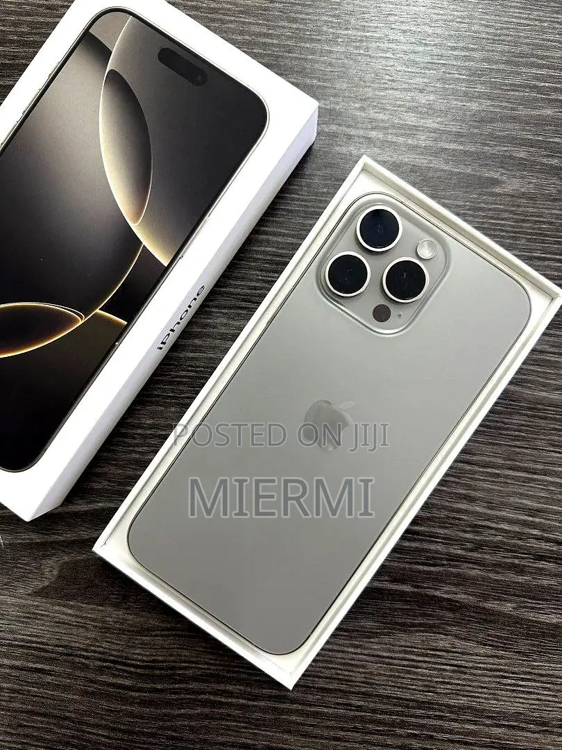 New Apple iPhone 16 Pro Max 256 GB Gray