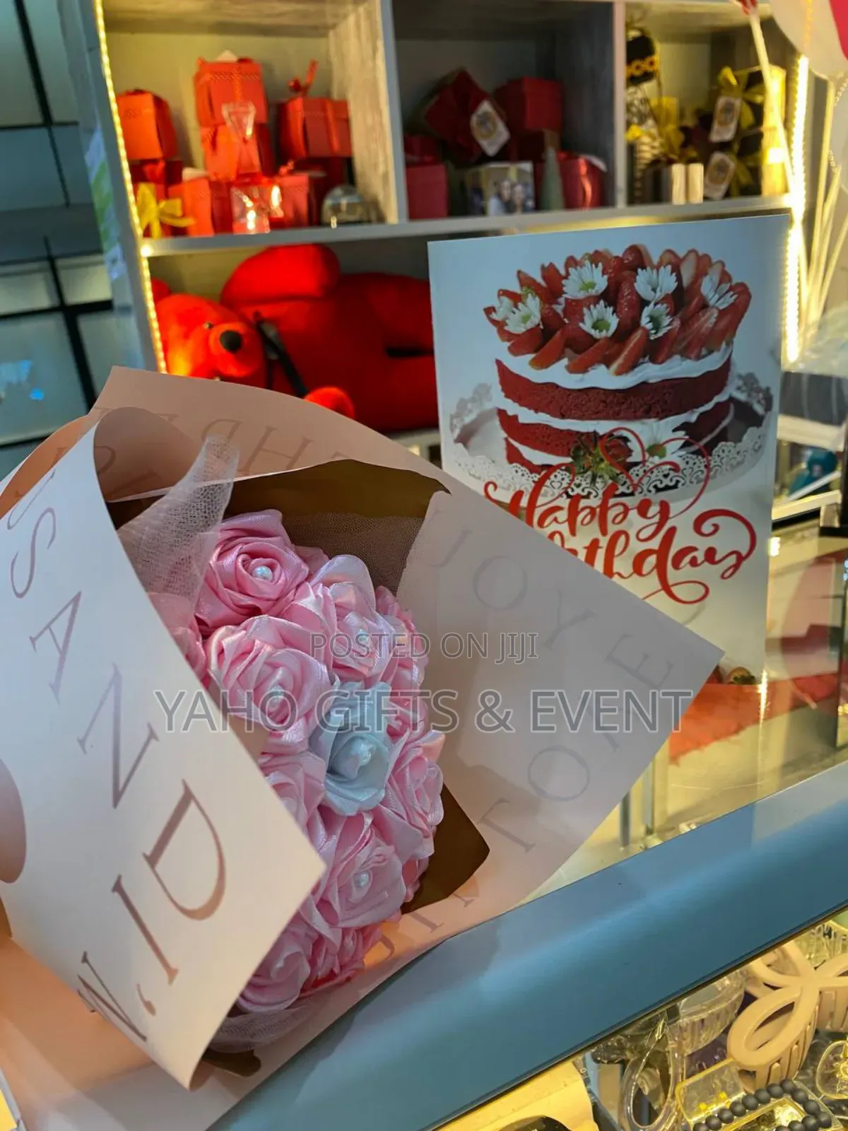 Artificial Flower Gift  