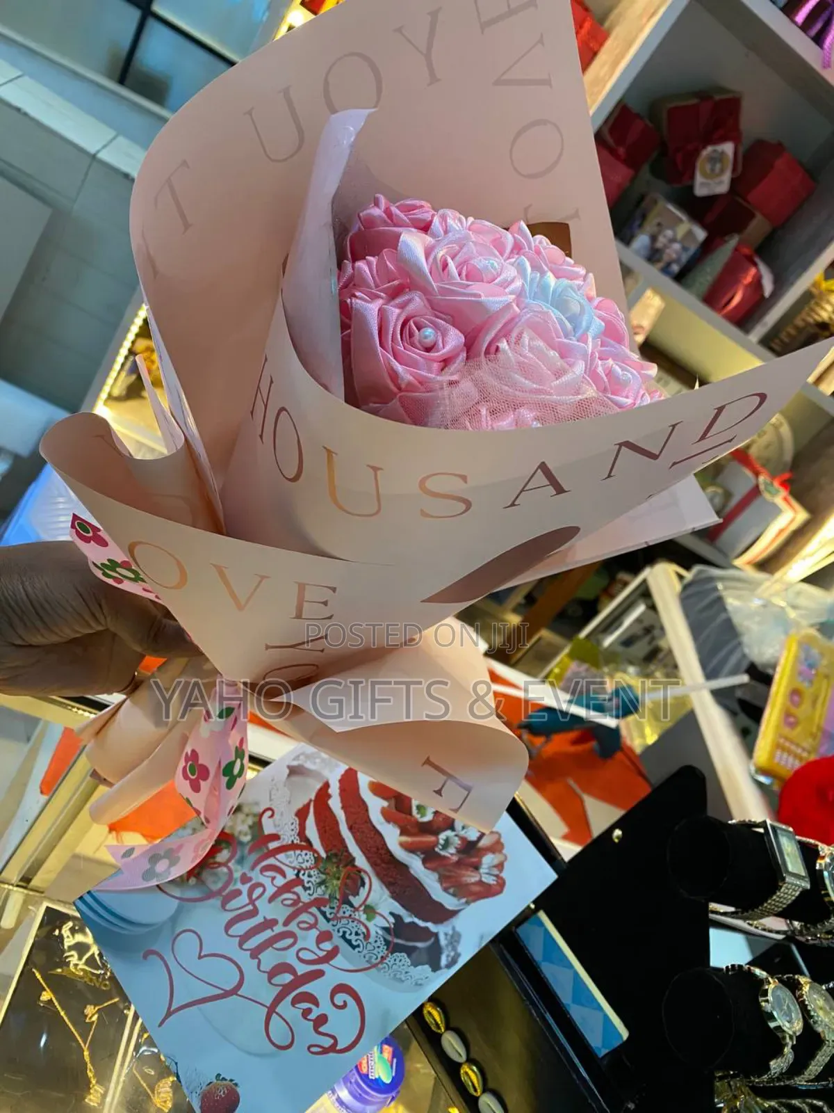 Artificial Flower Gift  