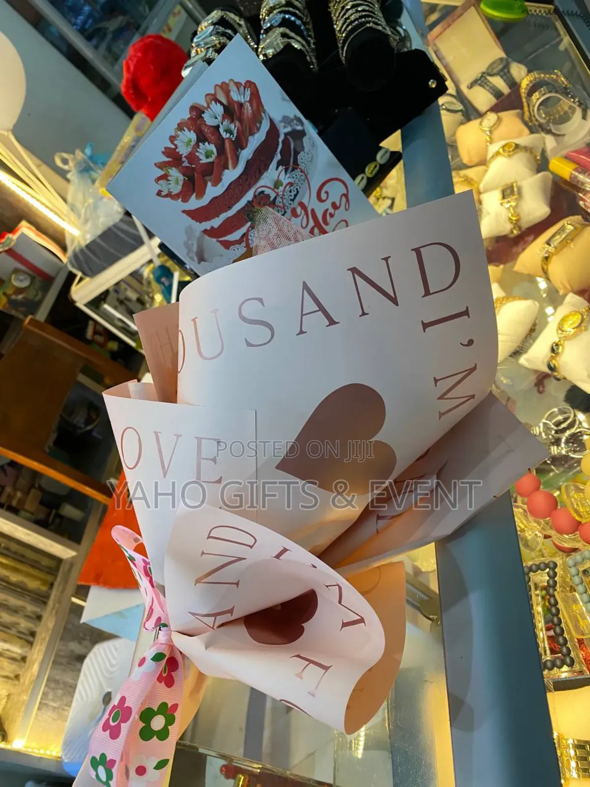 Artificial Flower Gift  