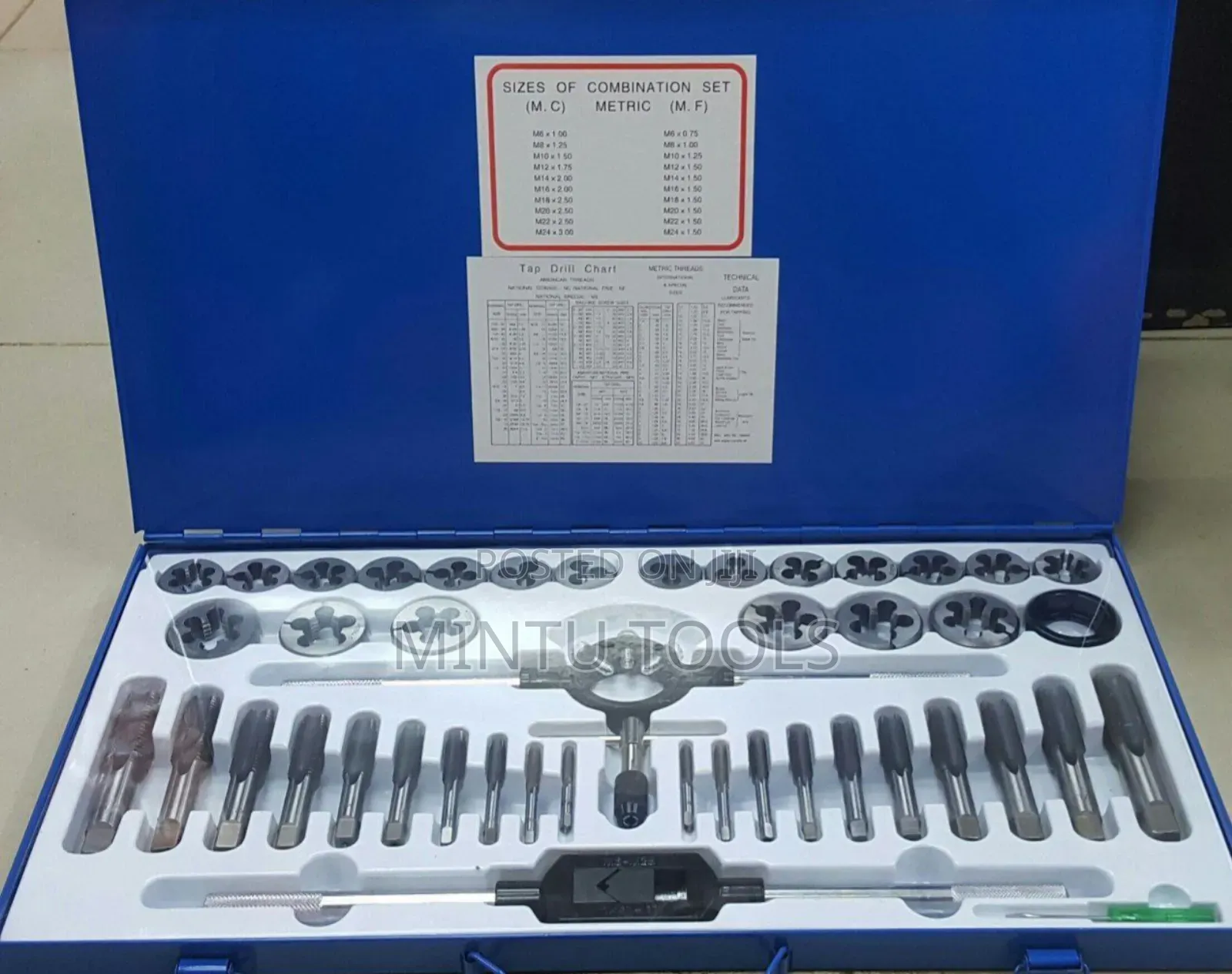 Tap Die 45pcs With Box