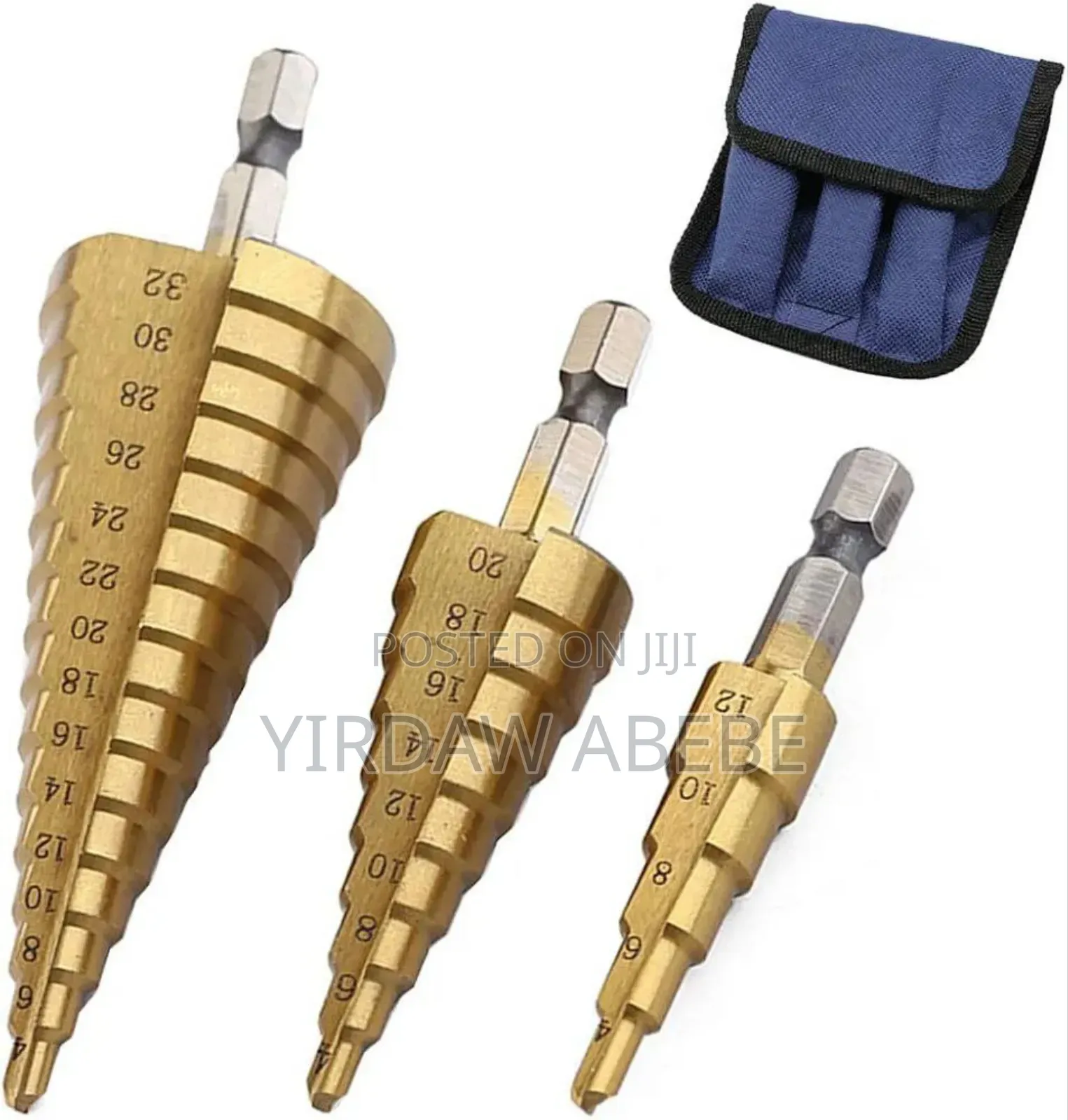 Step Drill Bit Set