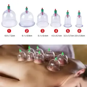 Photo - 12 Cup Set Chinese Medical Vacuum Therapy