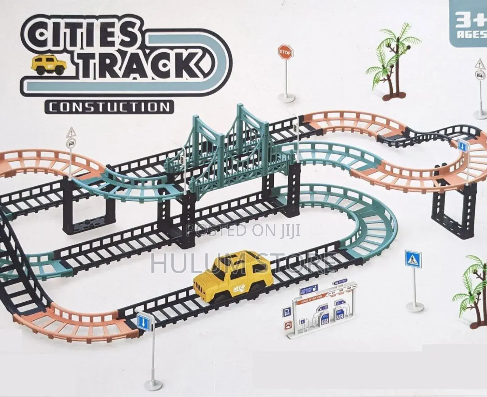 Gift Fot Kids City Track Construction Game