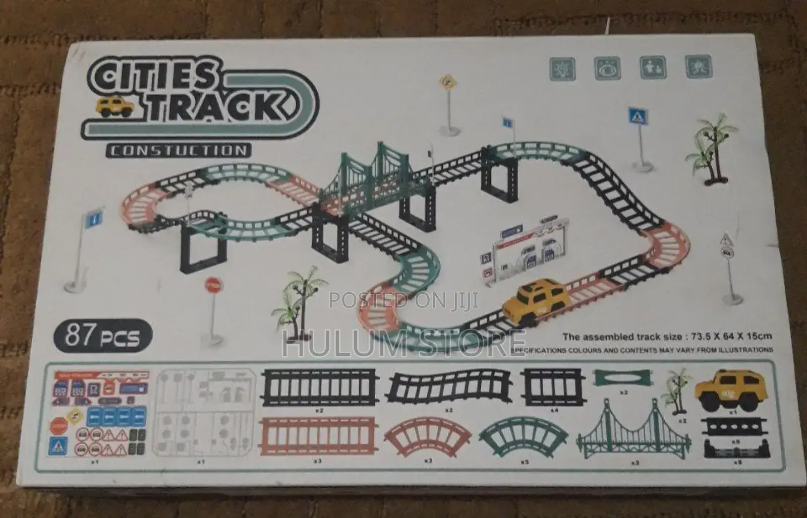 Gift Fot Kids City Track Construction Game