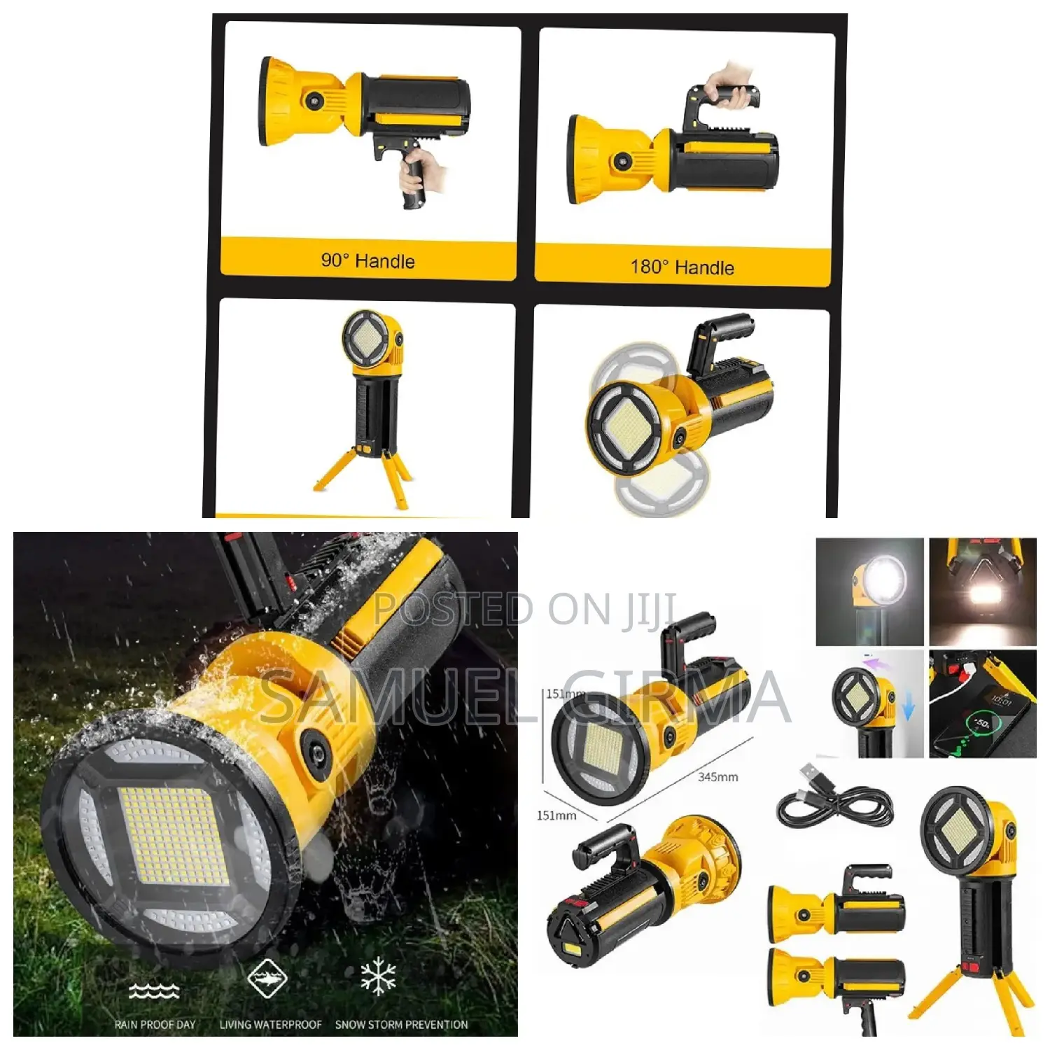 High Power Multifunctional Searchlight