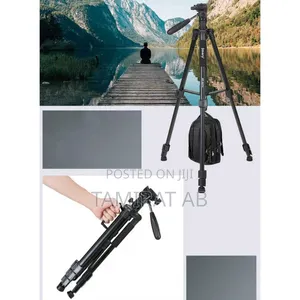 Jmary Kp-2274 Horizontal Axis Multi-Functional Pro. Tripod