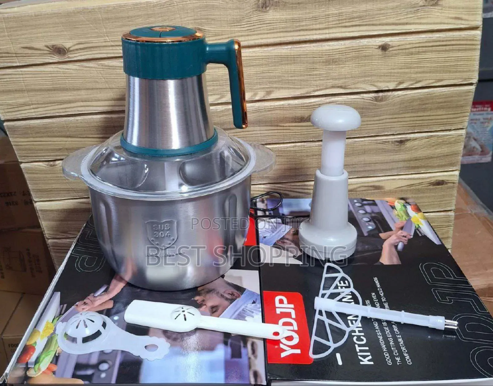 Hobby Lobby Multifunctional Food Blender 5 Liter የሽንኩርት መፍጫ