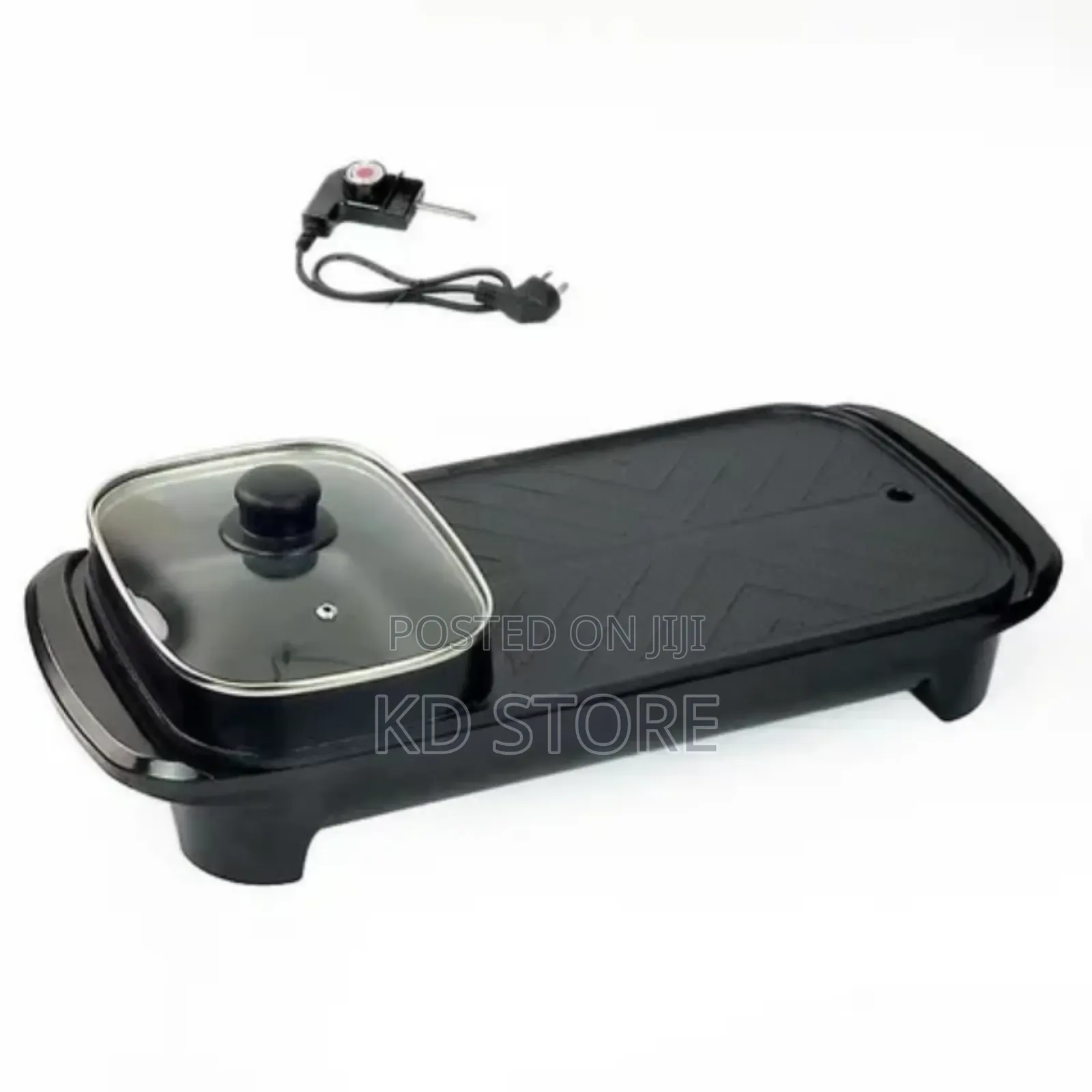 Non Stick 2in1 BBQ Grill and Hot Plate