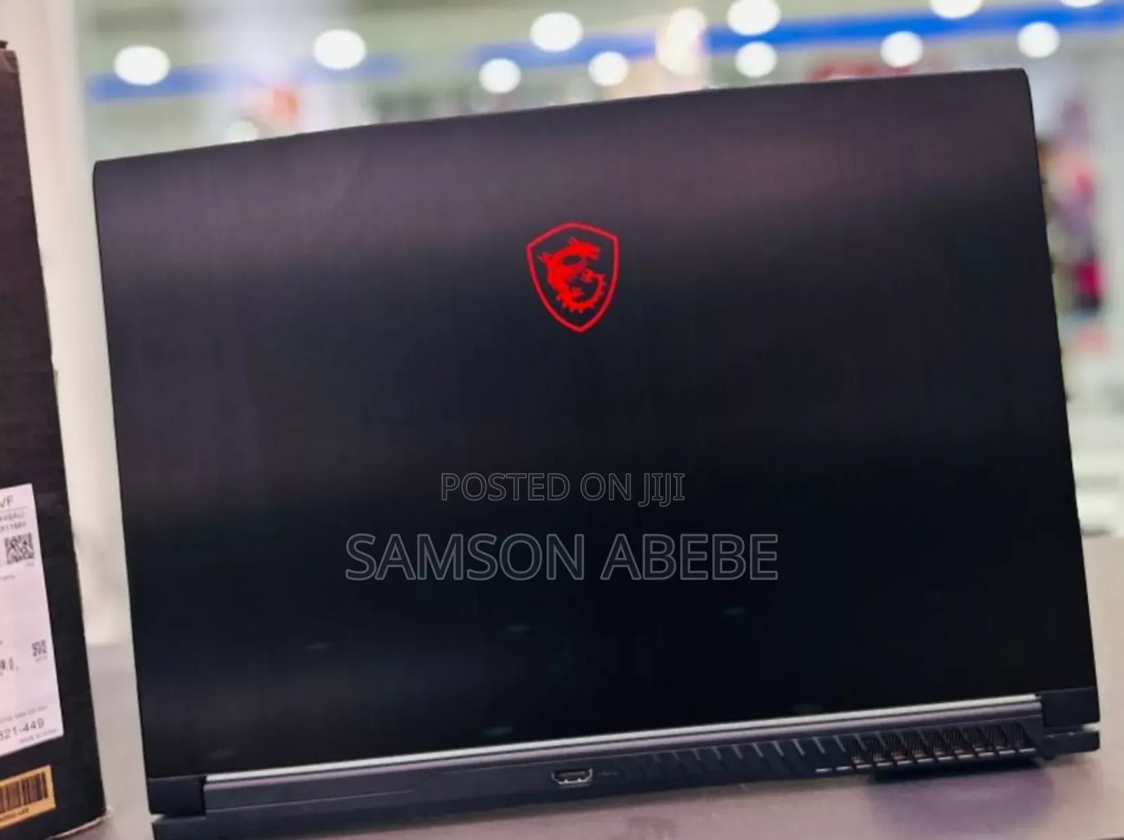 New Laptop MSI GF63 16GB Intel Core I7 SSD 512GB