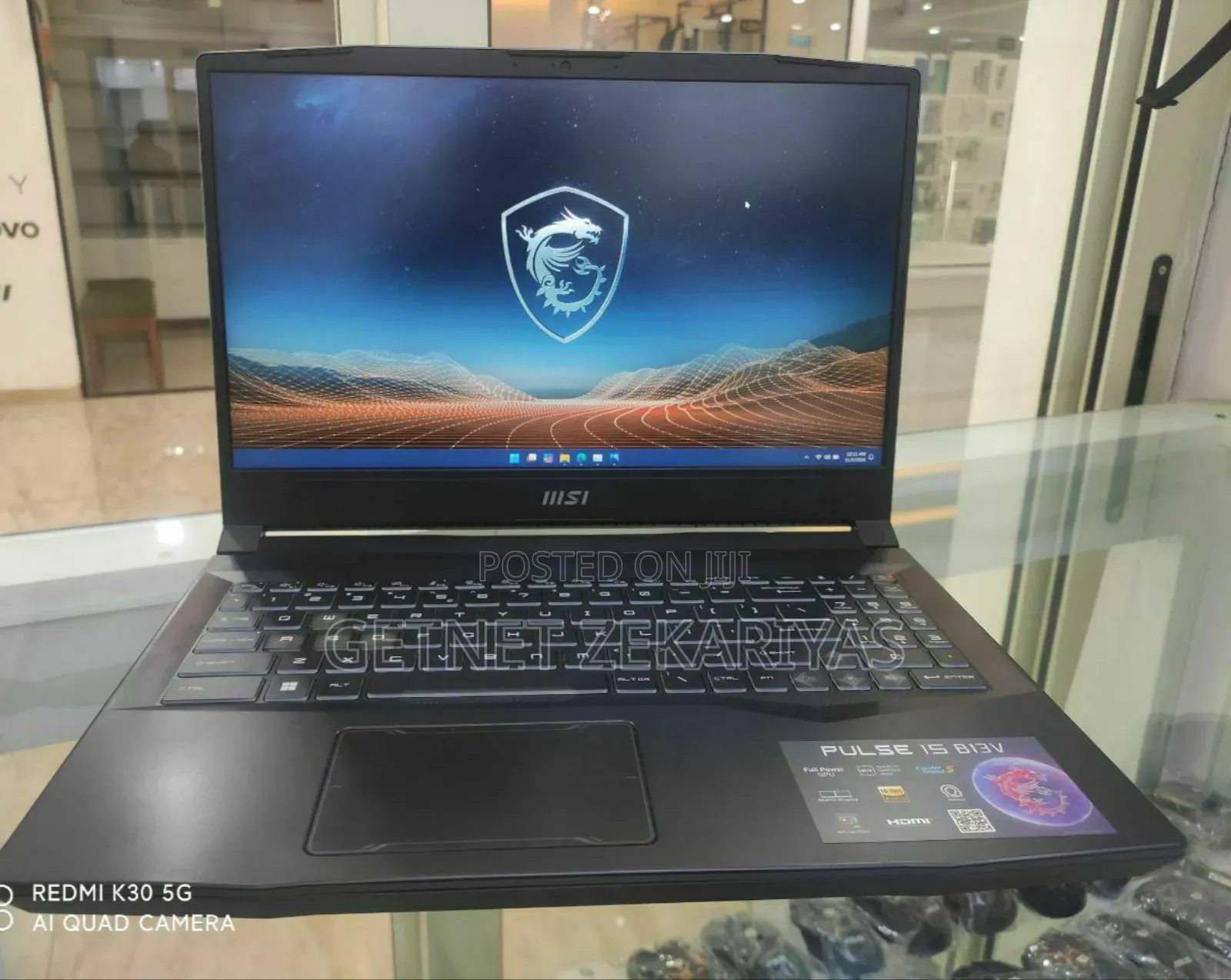 New Laptop MSI Pulse GL66 32GB Intel Core I9 SSD 1T