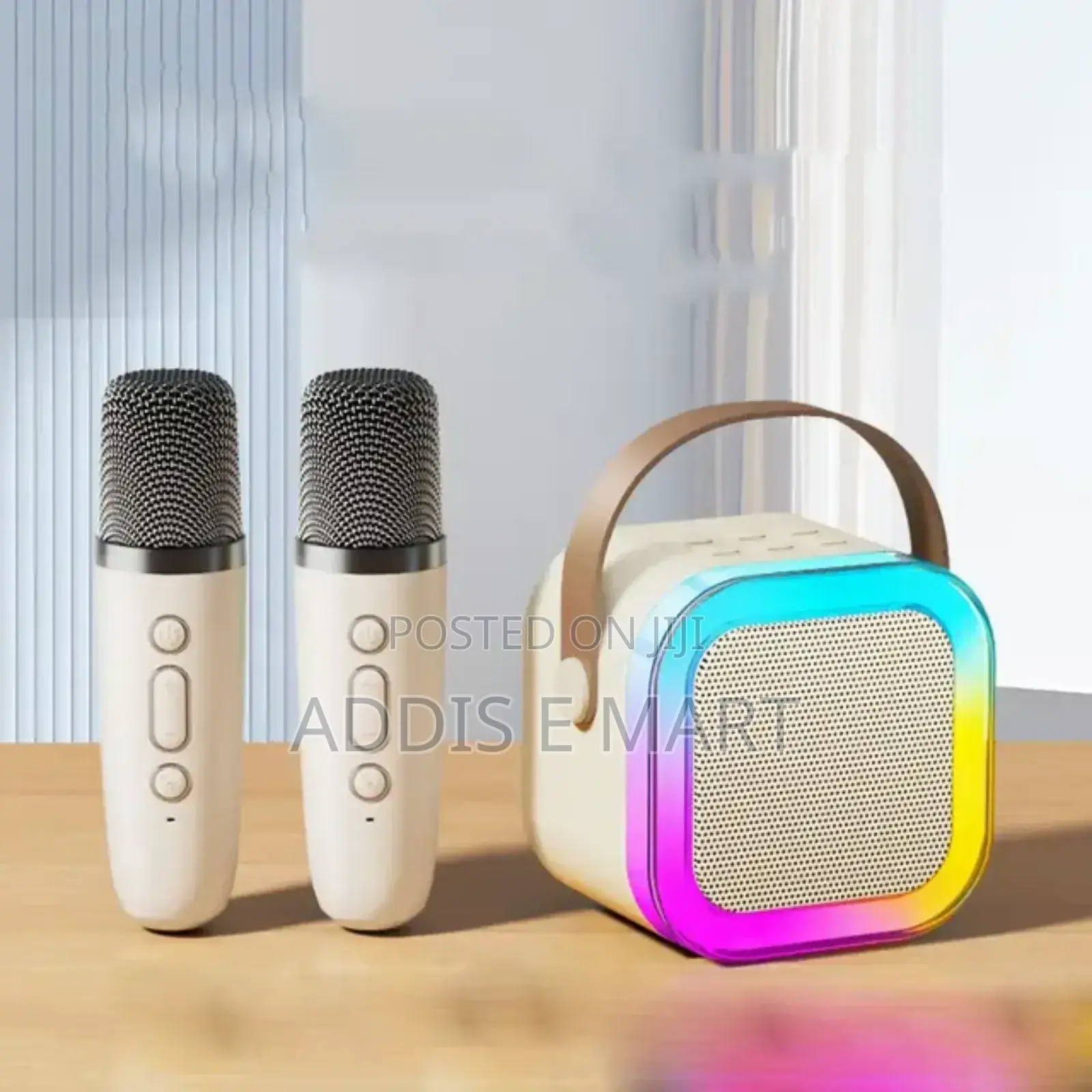 በቻርጅ የሚሰራ አነስተኛ Bluetooth Dual Speaker Wireless