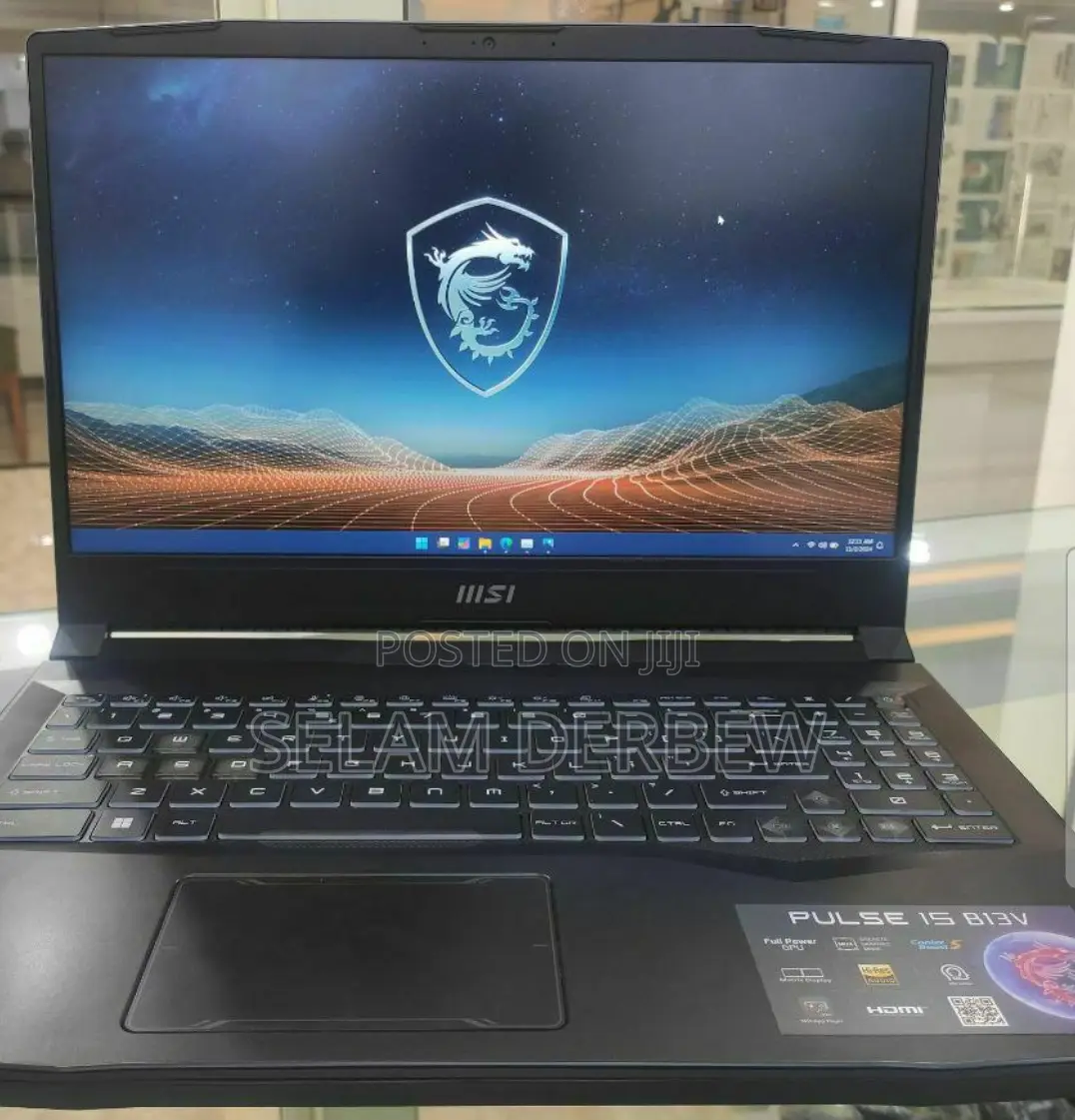 New Laptop MSI Pulse GL66 32GB Intel Core I9 SSD 1T