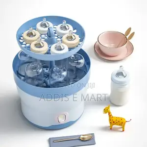 Photo - ለልጆ ጤንነት ወሳኝ 6ጡጦዎችን በአንድ ጊዜ የሚቀቀል Baby Feeding Bottle