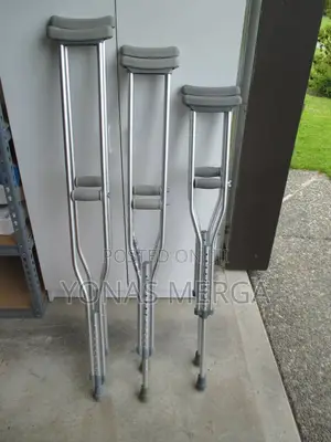 Photo - Crutches㽣ክራንችdisabled People Walker Sticks Aid,A,124cm~144cm