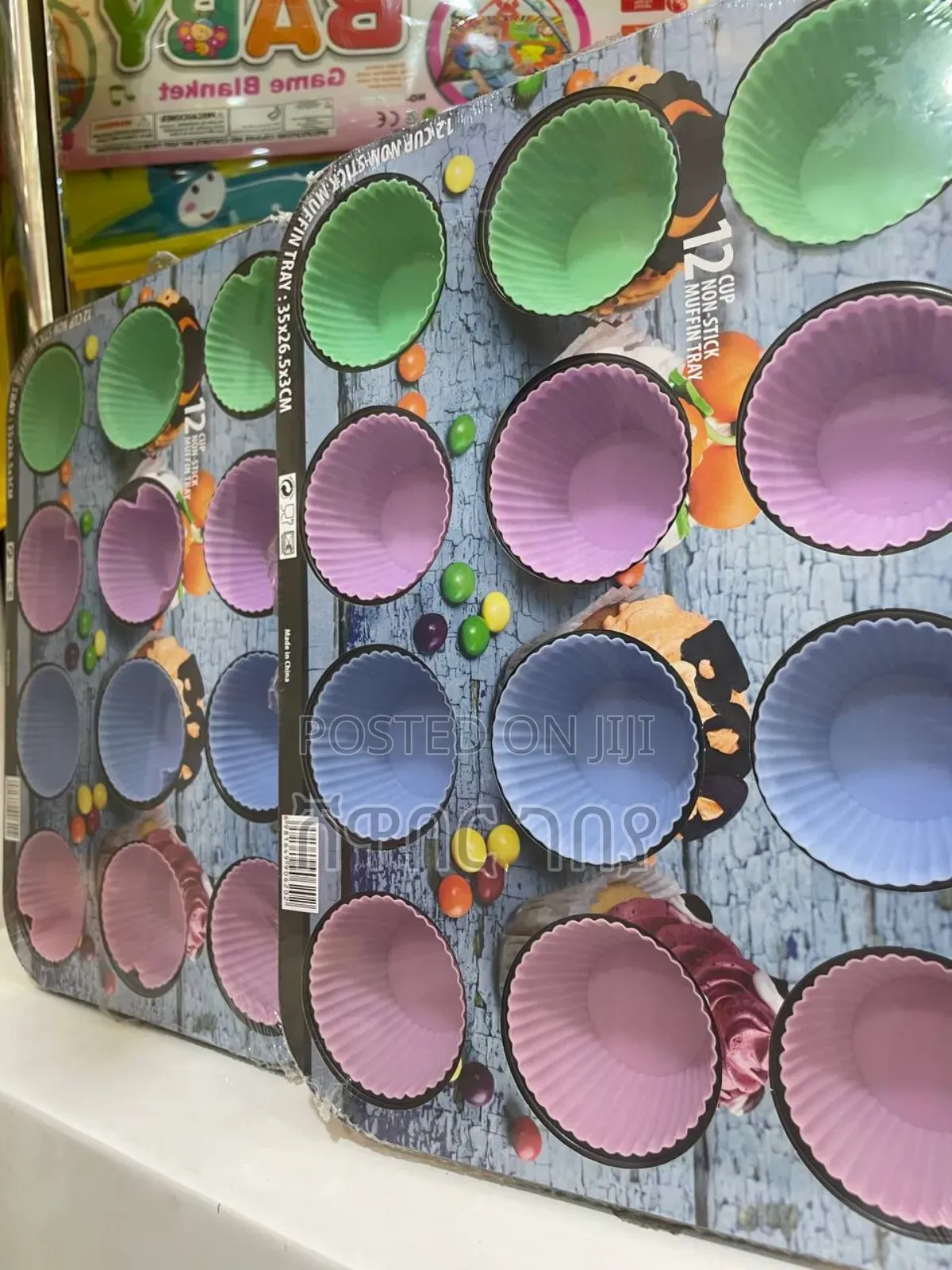 12piece Muffin Baking Molds