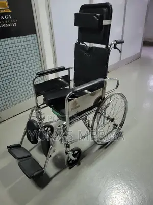 Reclining Foldable Commode Wheelchair乸wheelchair鵬wheelchair