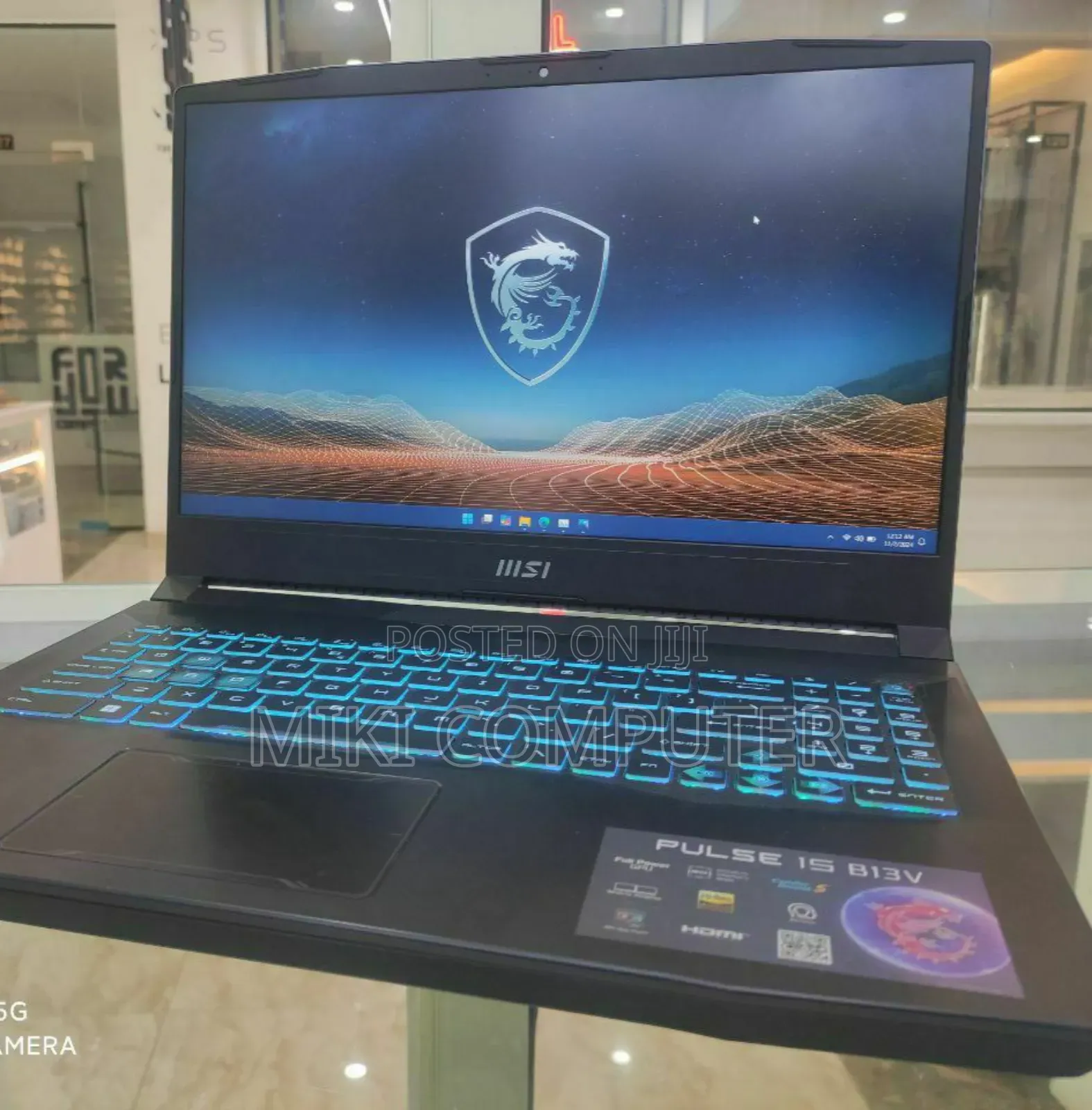 New Laptop MSI Pulse GL66 32GB Intel Core I9 SSD 1T