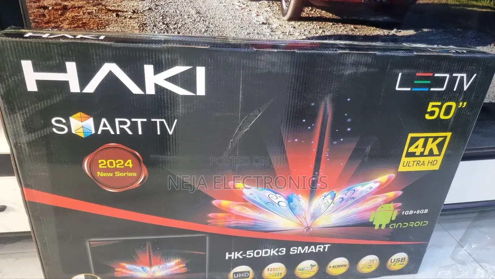 Haki Tv 65in Smart Free Deliver